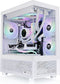 Thermaltake View 170 TG ARGB Snow Micro Tower Wit