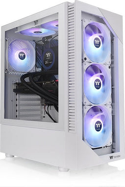 Thermaltake View 200 TG Snow ARGB Midi Tower Wit