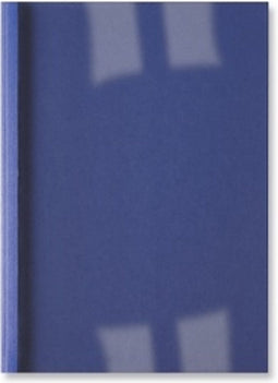 Thermische omslag GBC A4 3mm linnen donkerblauw 100stuks