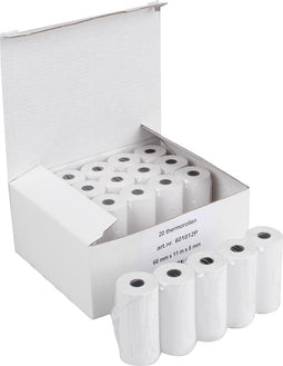 Thermische rekenrol ft 60 mm, asgat 8 mm, lengte 11 meter, pak van 20 rollen