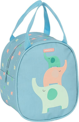 Thermische Snacktas Safta Elefantes 19 x 22 x 14 cm Groen