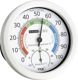 Thermo- en hygrometer 45.2028 (Ø) 120 mm