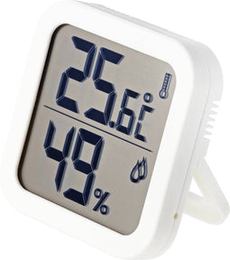 Thermo- en hygrometer Wit