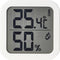 Thermo- en hygrometer Wit
