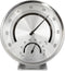 Thermo- en hygrometer Zilver