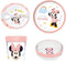 THERMOBABY MINNIE Maaltijdpakket 2e leeftijd - 3 borden + een kopje + 1 lepel