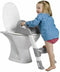 Thermobaby wc verkleiner met trapje KiddyLoo Grijs