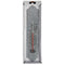 Thermometer 30 cm - Oud zink