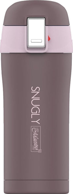 Thermosfles - geïsoleerd roestvrij staal voor warme of koude dranken (300ml, Bruin)