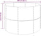 vidaXL - Plantenbak - 100x100x68 - cm - gepoedercoat - staal - zilverkleurig
