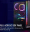 Aerocool Rift - Midi Tower PC - ATX µATX Mini-ITX - Gehard glas - Zwart