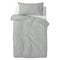 Happy Friday Duvet cover set 2 pieces Basic 115x145 cm (Cot bed) Grey