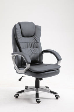 Activejet YK7304 - Bureaustoel - Verwarmd en met massagefunctie - Grijs