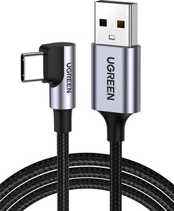 Ugreen 50942 - USB-kabel - USB A naar USB Type C 2m 3A - Zwart