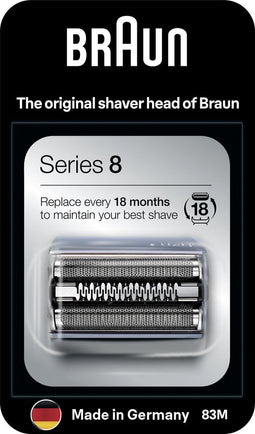 Braun Series 8 - Vervangingsscheerkop 83M - Origineel gemaakt in Duitsland