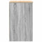 vidaXL - Garagekast - 40x51x85 - cm - massief - grenenhout - grijs - sonoma