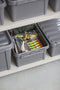 SmartStore Recycled - Opbergbox 46 liter - Polypropyleen - Grijs