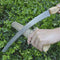 TerCasa tuinzaag - gebogen - blad 33 cm - met kunststof houder - JU-998500