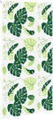 vidaXL - Doucherolgordijn - 120x240 - cm - stofbreedte - 116 - cm