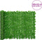 vidaXL - Balkonscherm - met - groene - bladeren - 300x150 - cm
