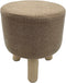 SVJ Kruk Rond - 35 x 35 x 45 cm - Teakhout - Bruin