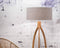 GOOD&MOJO Vloerlamp Annapurna - Groen/Bamboe - Ø60cm - Scandinavisch,Bohemian - Staande lampen voor Woonkamer - Slaapkamer