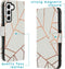 iMoshion Hoesje Geschikt voor Samsung Galaxy S22 Hoesje Met Pasjeshouder - iMoshion Design Softcase Bookcase - Wit / White Graphic
