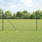 vidaXL - Hekpalen - met - Spike - 7 - st - Ø32 - mm - 160 - cm - Geassembleerd - Staal
