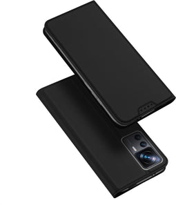 Dux Ducis - Geschikt voor Xiaomi 12T / Geschikt voor Xiaomi 12T Pro - Slim bookcase hoesje - Zwart