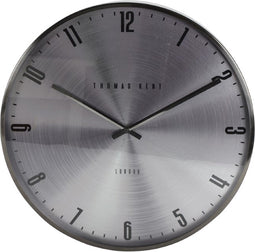 Thomas Kent - Wandklok Jewel zilver - 53cm rond