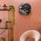 Thomas Kent - Wandklok rond Oyster M - 55cm - Aubergine met zilver