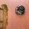 Thomas Kent - Wandklok rond Oyster S - 40cm - Aubergine met zilver