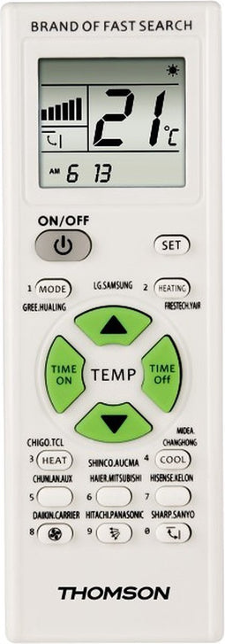 Thomson Universele Afstandsbediening Voor Airco RPC1205