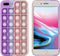 iMoshion Hoesje Geschikt voor iPhone 8 Plus / 7 Plus Hoesje Siliconen - iMoshion Pop It Fidget Toy - Pop It hoesje - roze