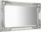 vidaXL - Wandspiegel - barok - stijl - 60x40 - cm - zilverkleurig