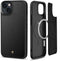 Spigen ACS04946 - iPhone 14 Plus - Soft case - Vegan leer - MagSafe - Zwart