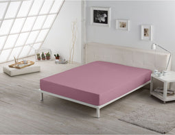 Verstelbaar onderlaken Alexandra House Living Magenta 90 x 190/200 cm
