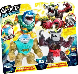 Thrash vs Hammerhead Figuren - Deep Goo Sea - Goo Jit Z - 11 cm - Moose Toys