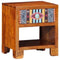 vidaXL - Zijkast - 40x35x45 - cm - Massief - Acaciahout