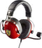 Thrustmaster T.Racing Scuderia Ferrari Edition DTS Edition - voor PC/PS4 PS5/Xbox/Nintendo Switch - geinspireerd door de Scuderia Ferrari-pitboxen - 50 mm luidsprekers - oorkussens van geheugenschuim voor effectieve passieve geluidsisolatie