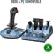 Thrustmaster TCA Captain Pack X - Compatibel met PC en Xbox Series X|S - Ergonomische replica van de throttle-quadrant uit de Airbus met TCA Sidestick X - USB HUB op de joystick - 18 knoppen - Ingebouwde integratie met Microsoft Flight Simulator 2024