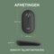 Logitech Pebble 2 M350s - Draadloze Muis - Silent Touch technologie - Grijs