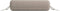 Zohome Kussensloop Lino - Kussenhoes van 40x80 cm - 1 stuk - 100% Katoen - Taupe