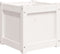 vidaXL - Plantenbakken - 2 - st - cm - massief - grenenhout - wit