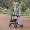 Thuasne New Design Quatro Rollator - One size - Zwart