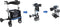Thuasne New Design Quatro Rollator - One size - Zwart