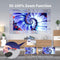 Thuisbioscoop | Beamer | V70P Videoprojector | Bluetooth & 5G WiFi - Voor de Ultieme Film Ervaring