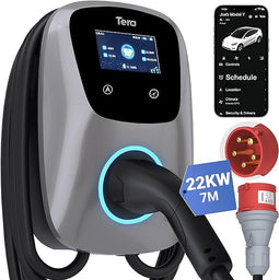 Thuislaadstation 11kW of 22kW - EV-oplader Smart APP met 16-32A Type 2