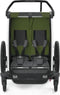 Thule Chariot Cab 2 - Fietskar - Cypres Green