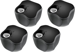 Thule Lockable Knob Fietsendragers Accessoire Black 4-pack